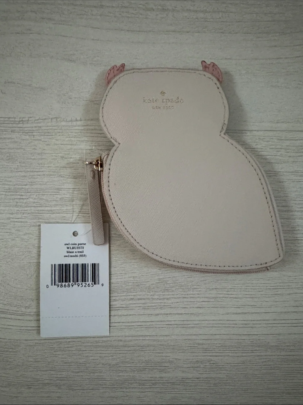 kate spade Blaze a Trail Owl Coin Purse NWT